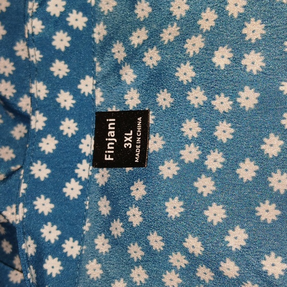 Finjani women's blouse plus size 3X - Picture 5 of 5